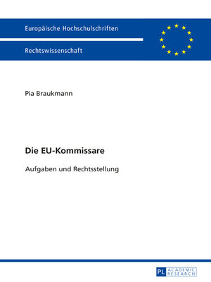cover image of Die EU-Kommissare